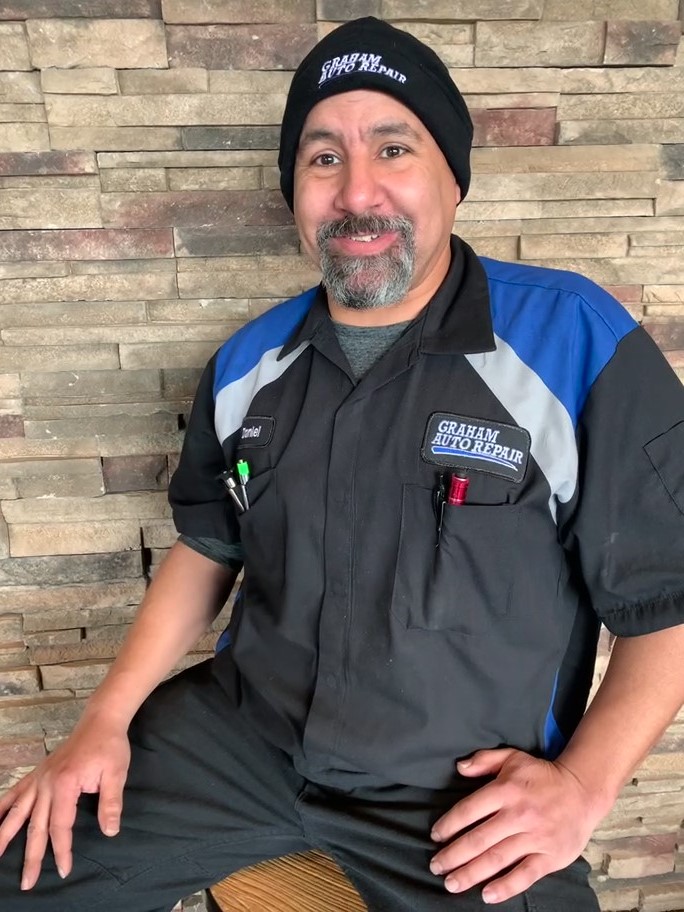 Daniel - Apprentice Technician at Graham Auto Repair - Retired Military